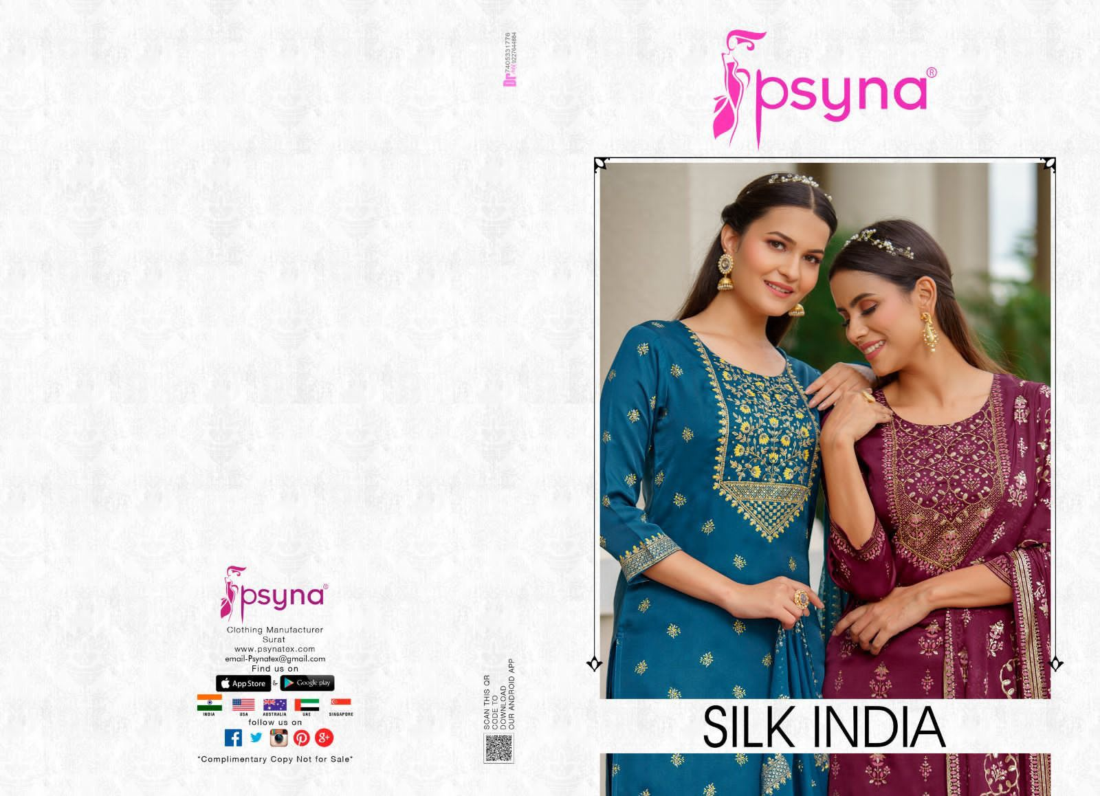 PSYNA KURTI SILK INDIA